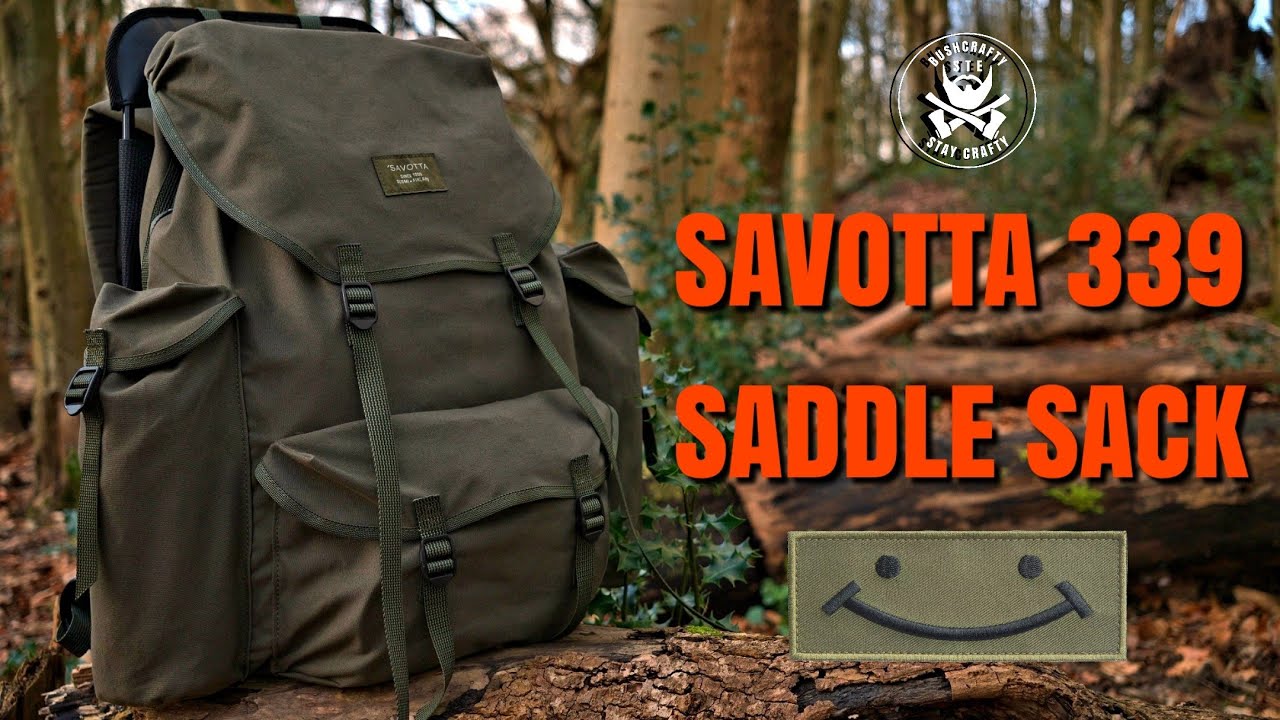 Savotta 339 Saddle Sack - Simple And Robust Bushcraft Rucksack!