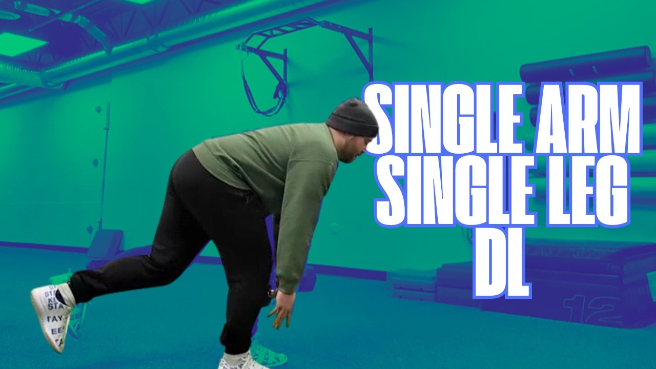 Single Arm Single Leg Deadlift (Balance & Posterior Chain Strength)