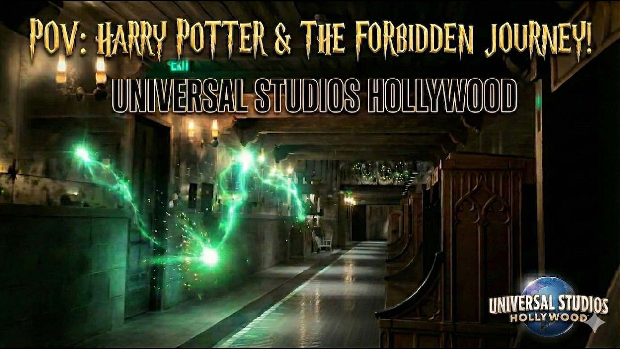 Harry Potter and the Forbidden Journey - FULL RIDE POV [HD] | Universal Studios Hollywood