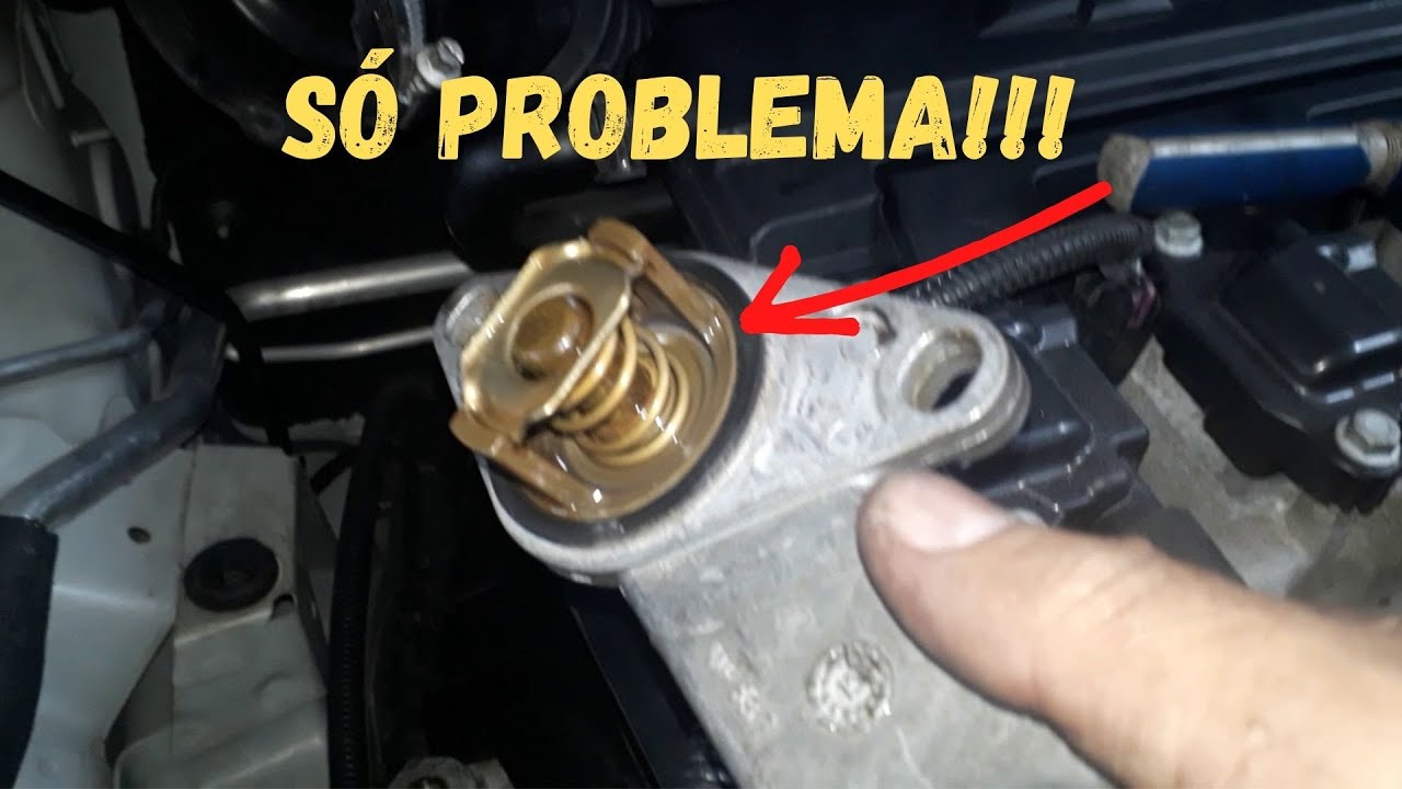 Como trocar válvula termostática e coxim do prisma e onix