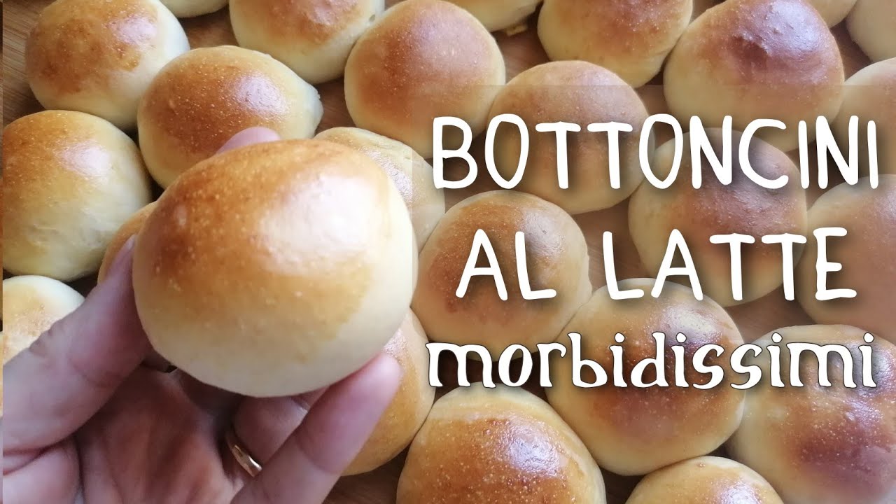 BOTTONCINI AL LATTE, Panini morbidissimi con lievito madre