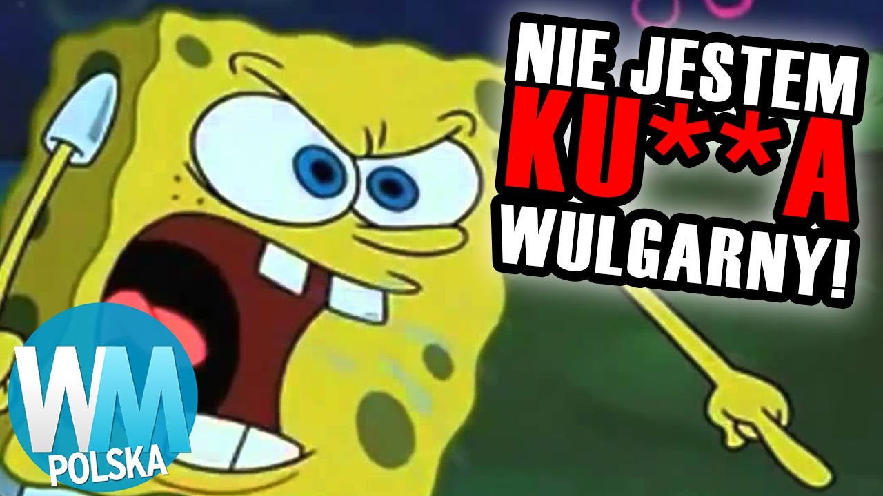 10 skandali SPONGEBOBA KANCIASTOPORTEGO