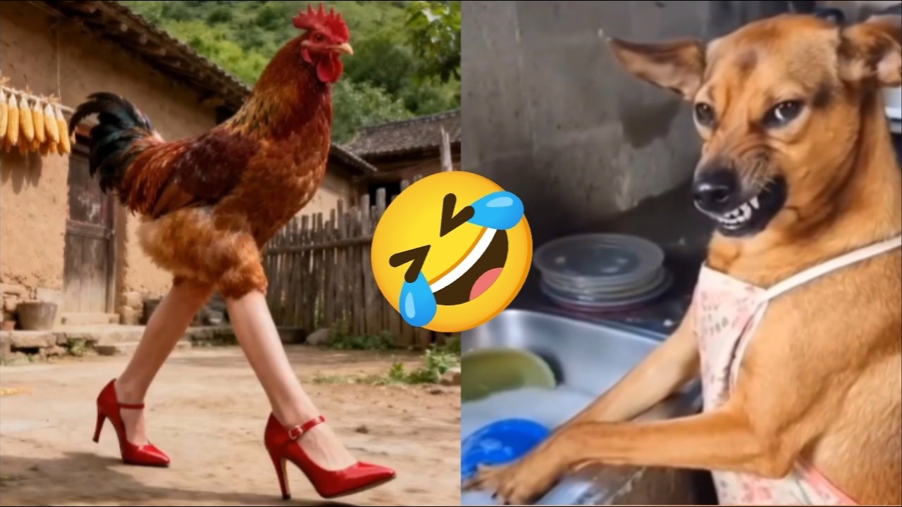 Funniest Animals of the Year! Try Not To Laugh Challenge Level 27