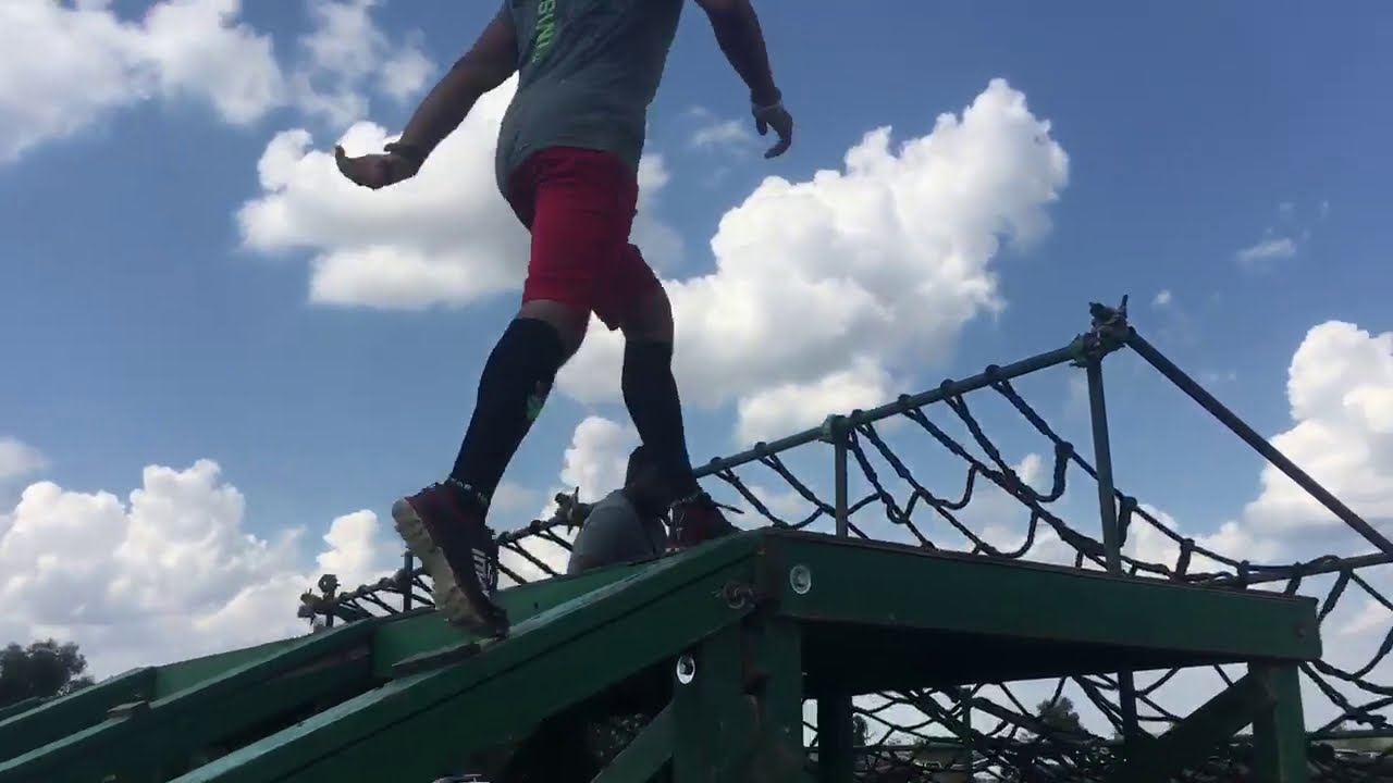 Obstacle Technique: Underside Net Traverse