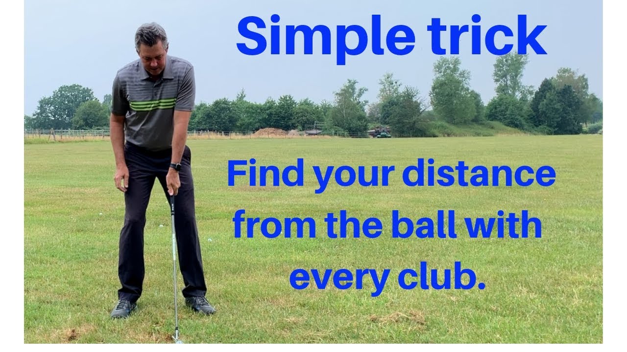 Find your Perfect distance from the ball for more consistent golf shots