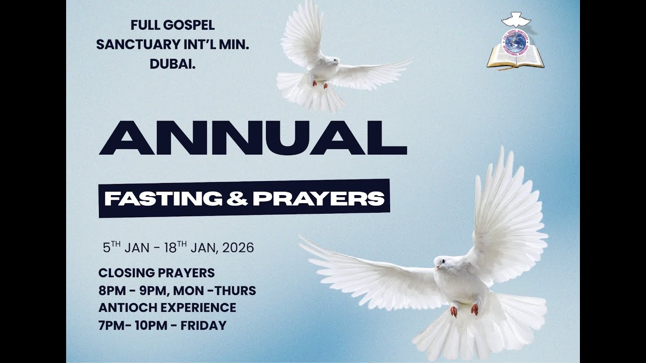 14 Days Prayers & Fasting 2026 - Day 3
