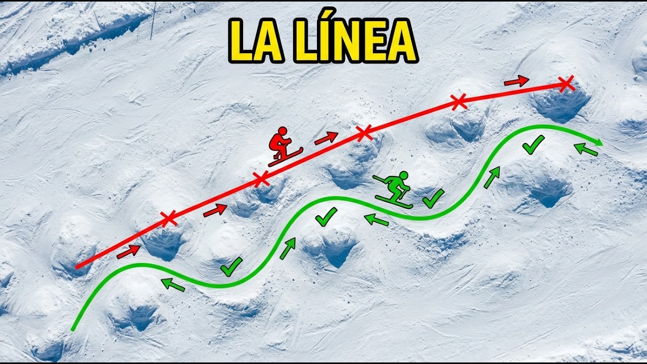 Cómo Esquiar en Baches (Moguls): Técnica para Dominarlos Sin Sufrir