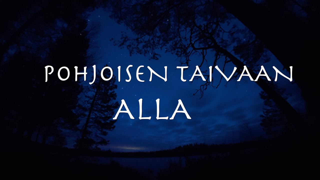 Pohjoisen taivaan alla | Yön yli retki Keski-Pohjanmaalle | Ahvenlampi | Riippumatossa yöpyminen.