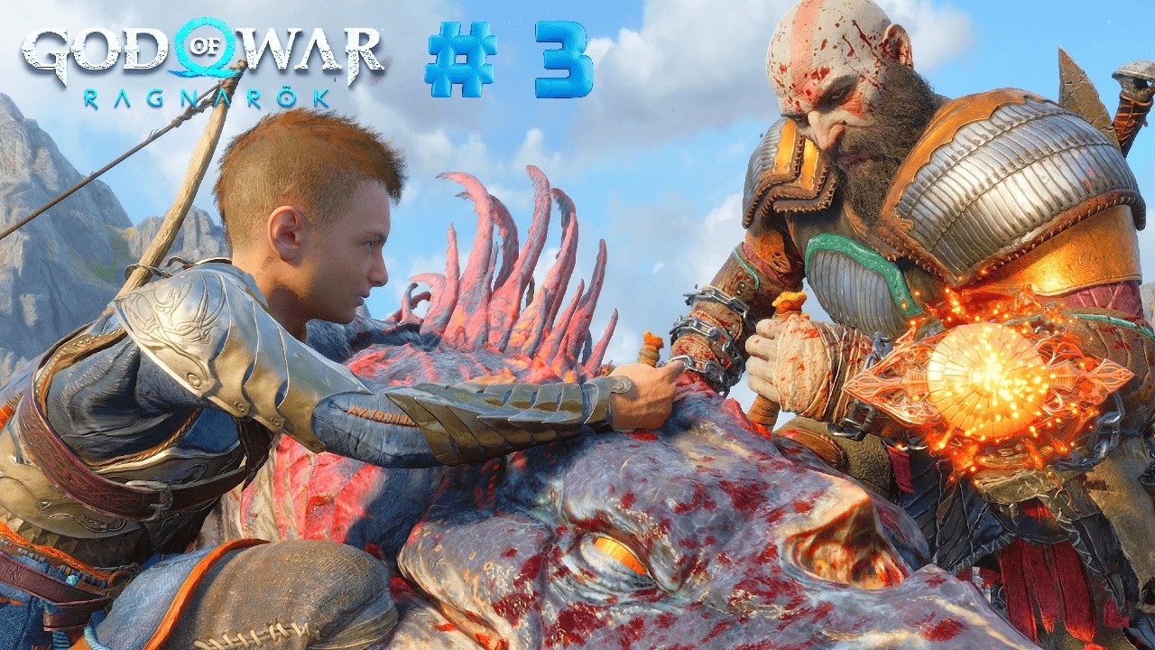 Father and son duo......... maze agaye ajj toh PART 3|| GOD OF WAR RAGNAROK