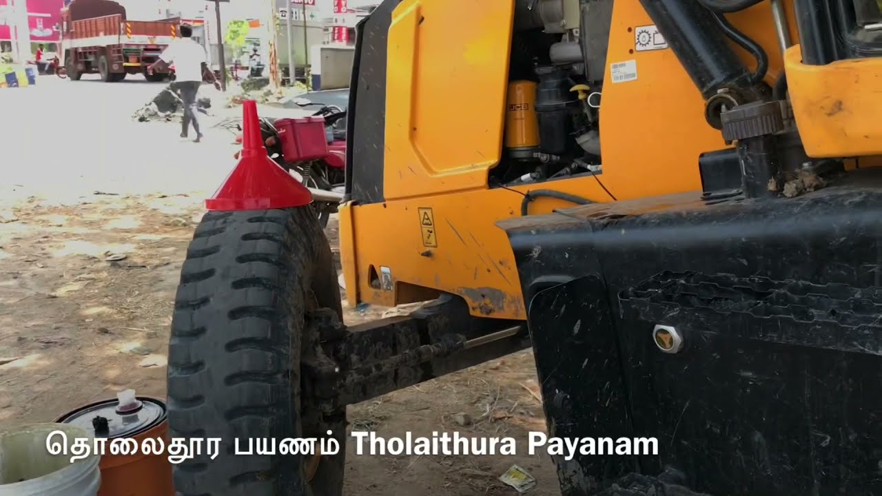 New Jcb 3dx plus ecoMax xpert bs4 2022 backhoe loader | 500 hour First engine oil service | Tamil