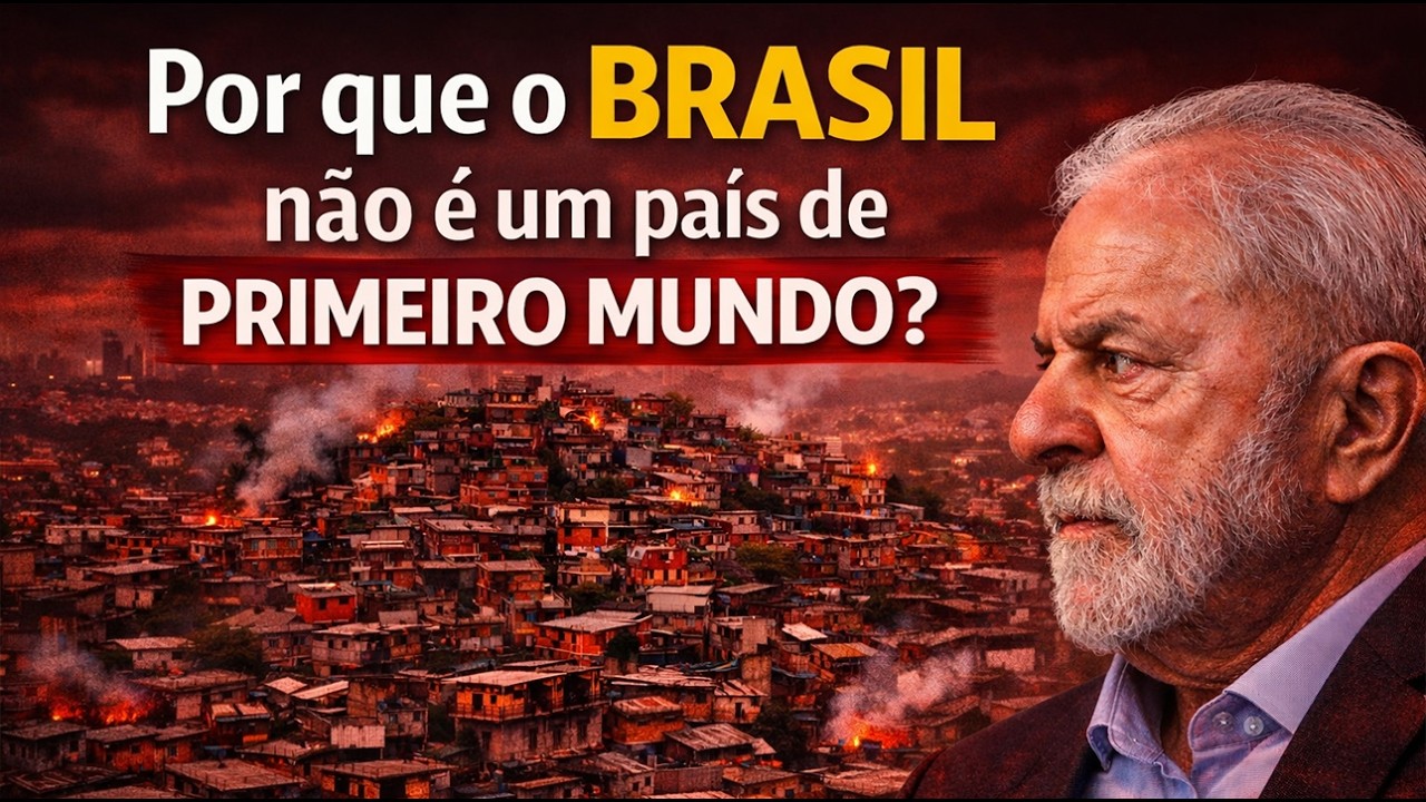 Por que o Brasil não é um País de Primeiro Mundo?