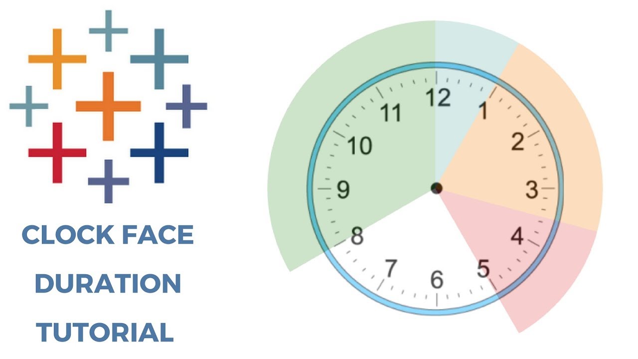 TABLEAU CLOCK FACE DURATION CHART TUTORIAL