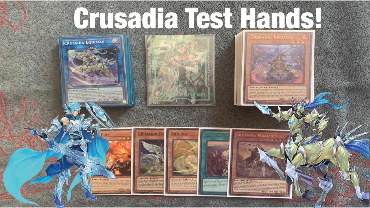 Crusadia Guardragon Test Hands! September 2019 Format! But The Promos?! What Promos?