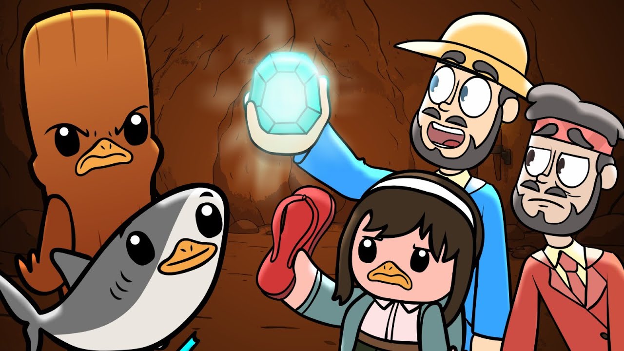 La Cueva del Pato Tung Tung Sahur | Las Aventuras de Blue Tade
