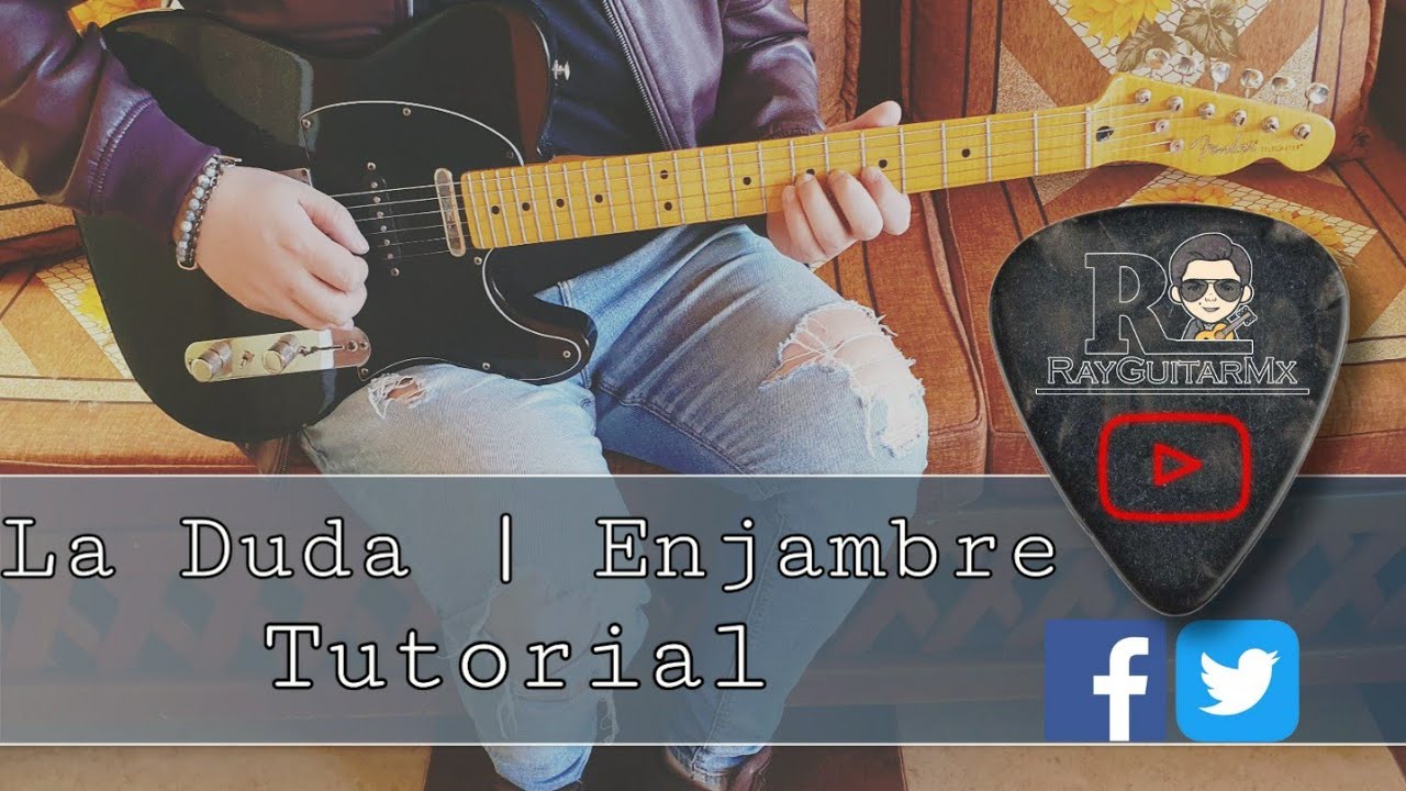 Como Tocar LA DUDA | Enjambre Tutorial Guitarra