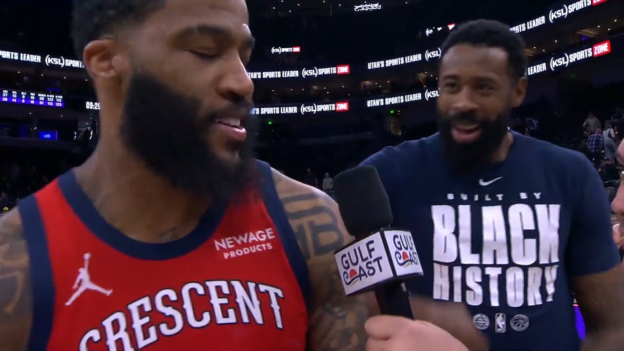 Saddiq Bey Walkoff Interview after dropping 42 on Utah Jazz