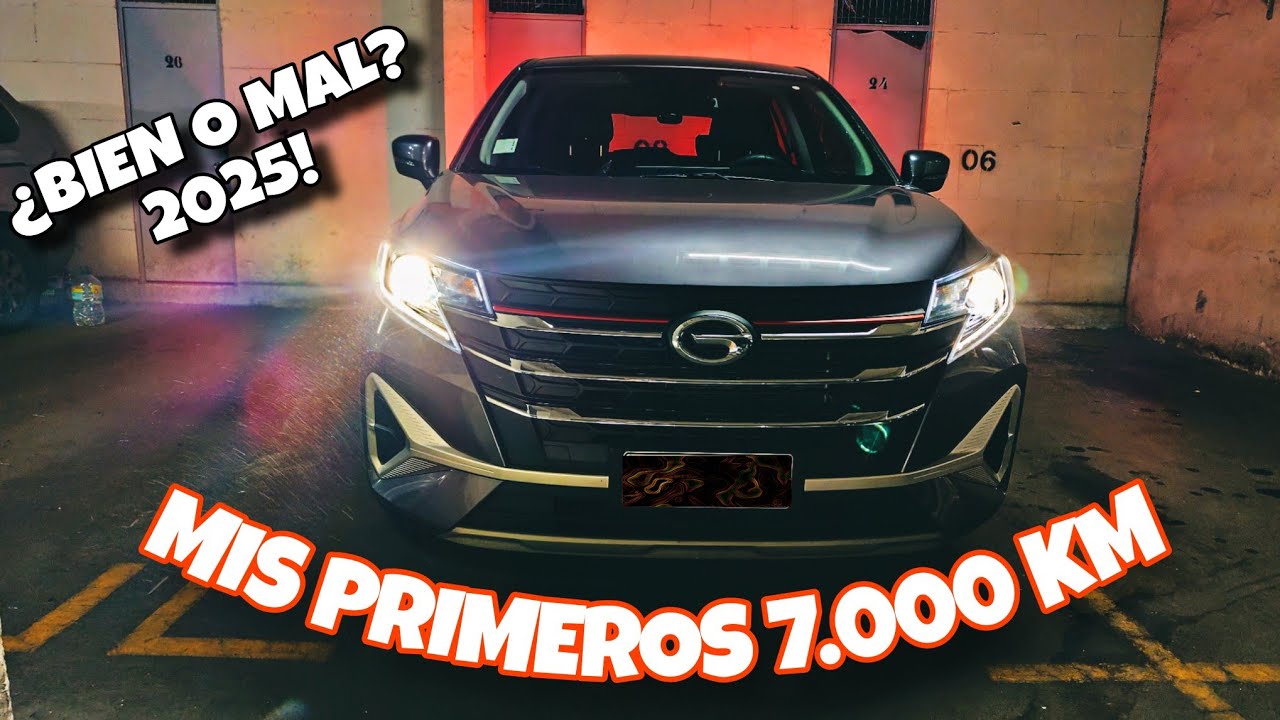 GAC GS3 POWER 2024 - Mis primeros 7.000KM
