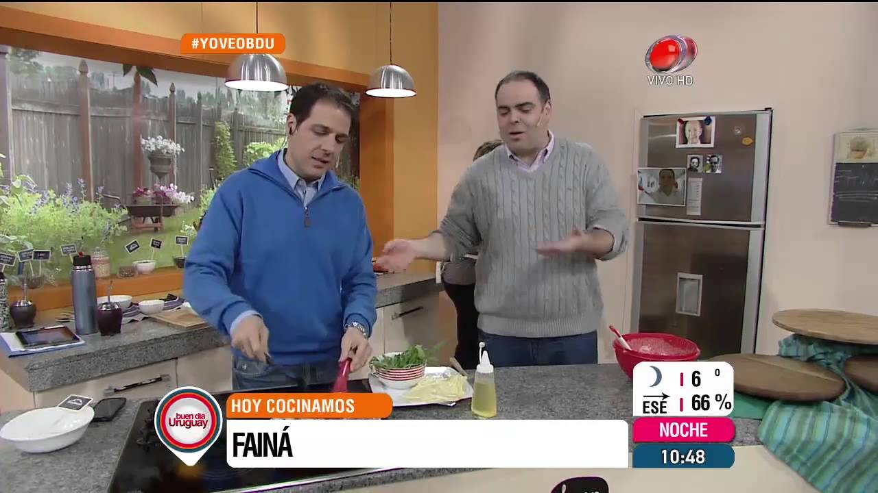 Buen día Uruguay - Cocinamos Fainá 16 de Setiembre de 2015