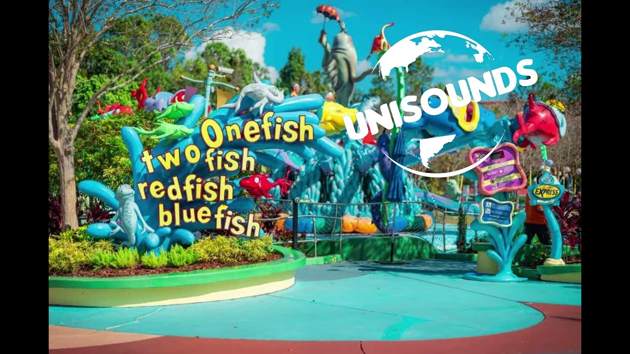 Islands of Adventure~ One Fish Two Fish Red Fish Blue Fish Vocals (Reupload)