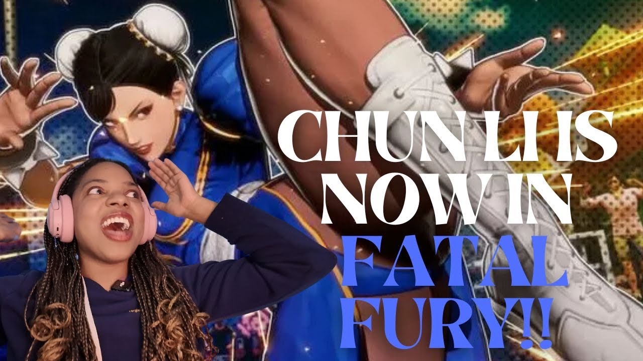 Реакция на трейлер «Chun Li Fatal Fury City of the Wolves»!
