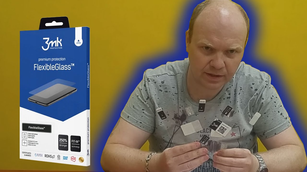 Montuje FlexibleGlass od 3MK na LG G8X