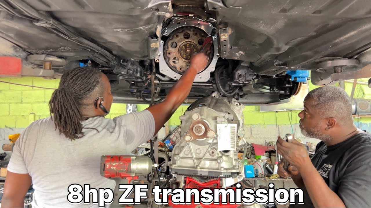 We installed the world first BMW 8 speed ZF transmission in my 1990 190E Mercedes part#2