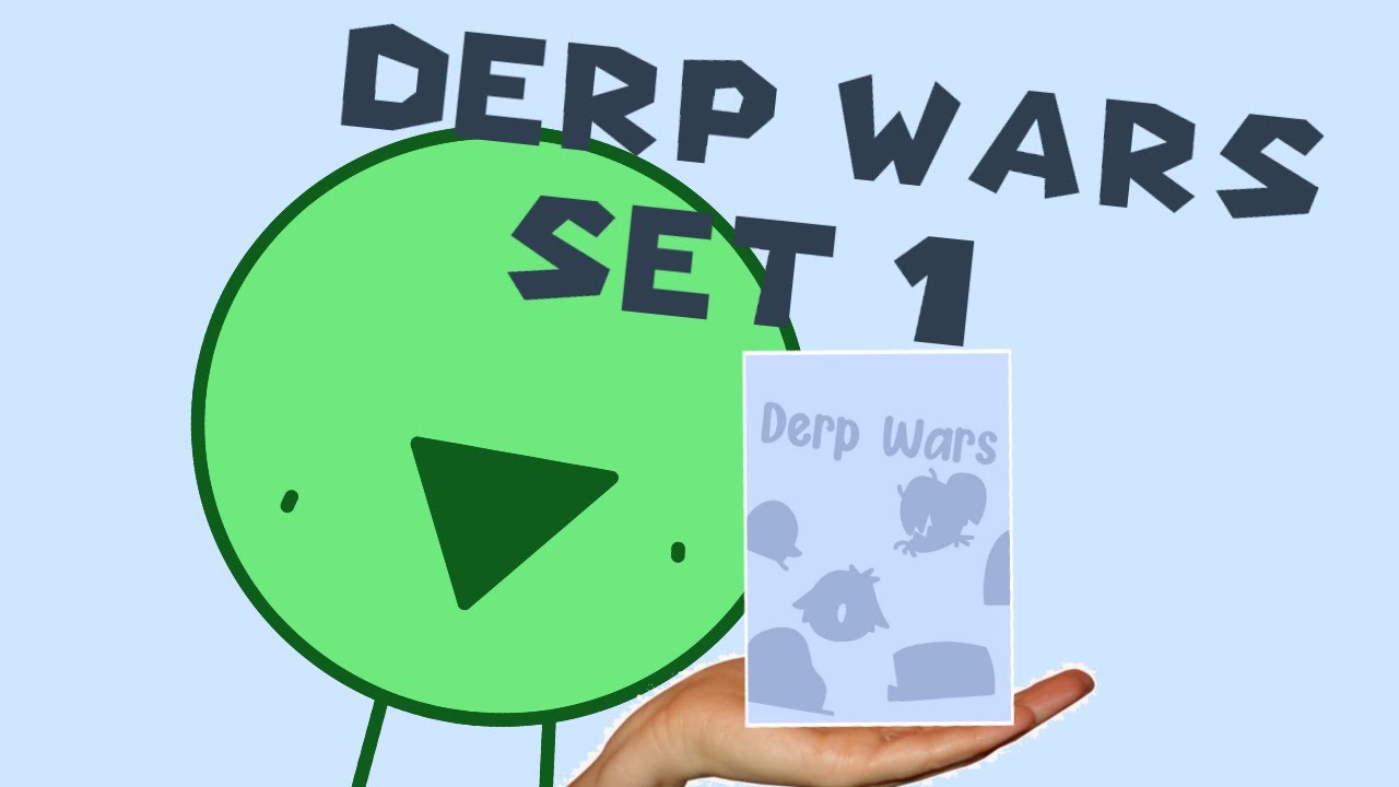 Derp Wars Homemade TCG: Every Set 1 Card!