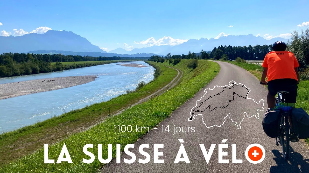 La Suisse à Vélo - 1'100km de vélo en 14 jours (2021)