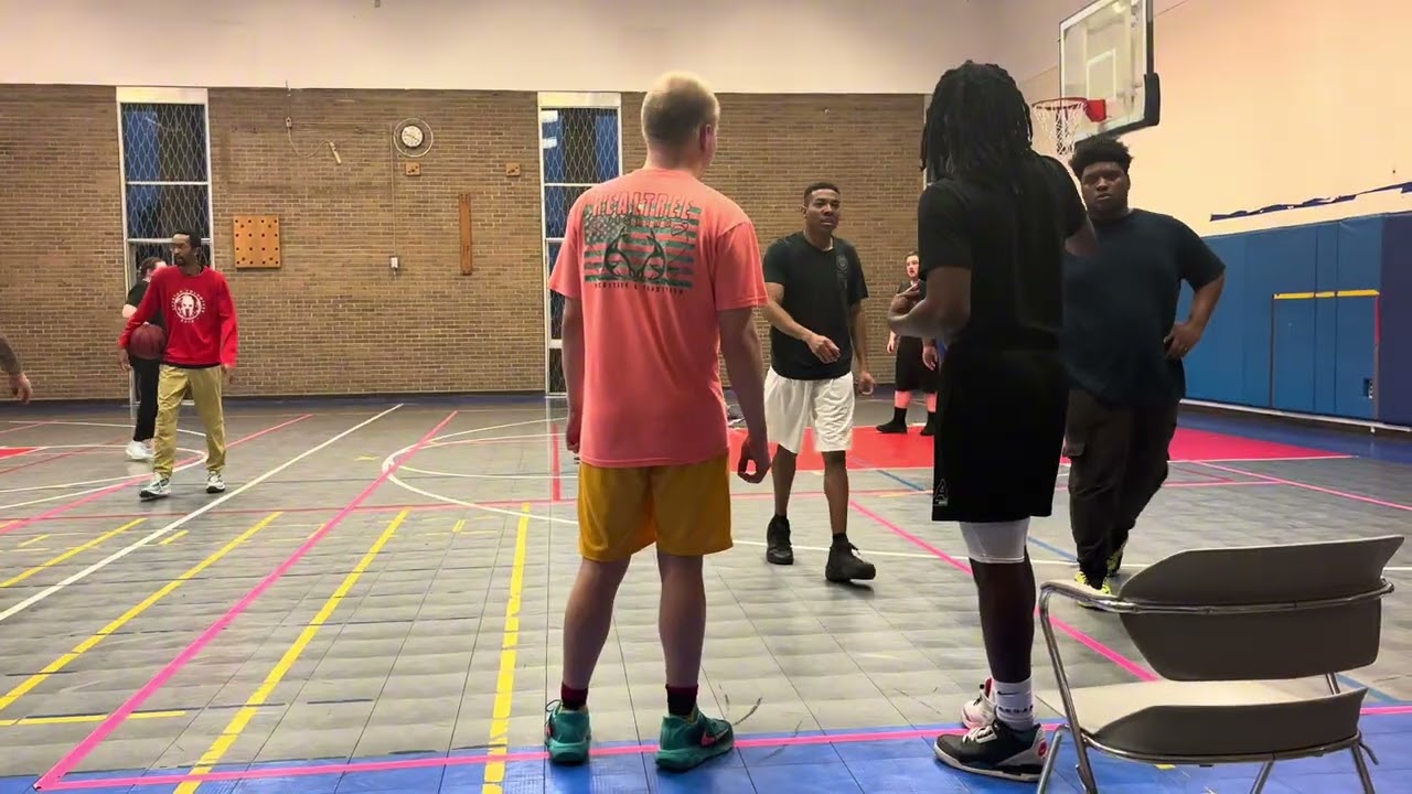 Staff V.S. Students first half