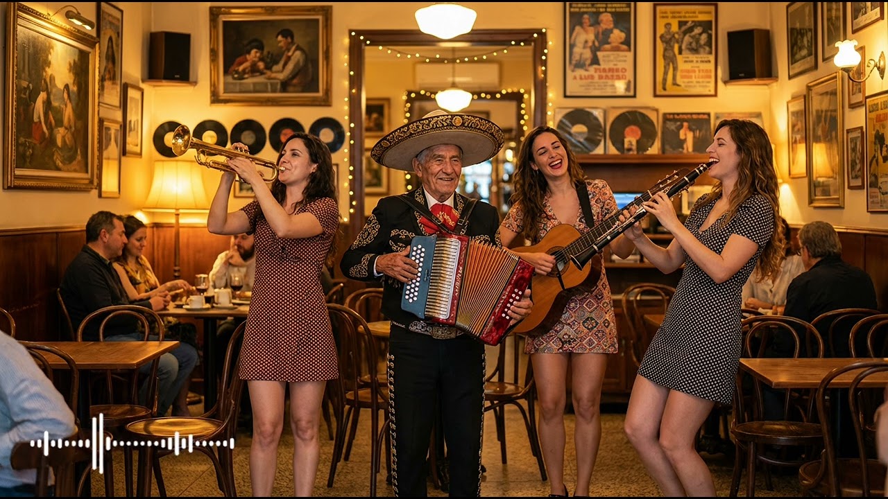 Vintage World Polka | Mariachi Spirit & Folk Accordion Dreams 🌍