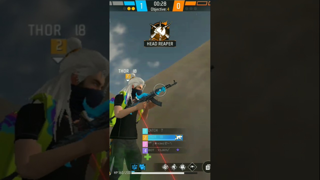 1v4 #freefire #thor18 #viralvideo #fuuny #shorts