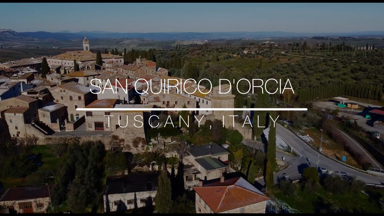 San Quirico d'Orcia, Italy : A Beautiful Town in Tuscany’s Val d’Orcia
