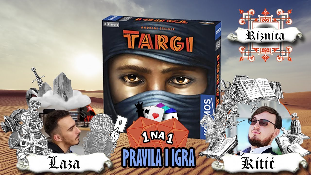Riznica - 1 na 1: Targi, Laza vs Kitić