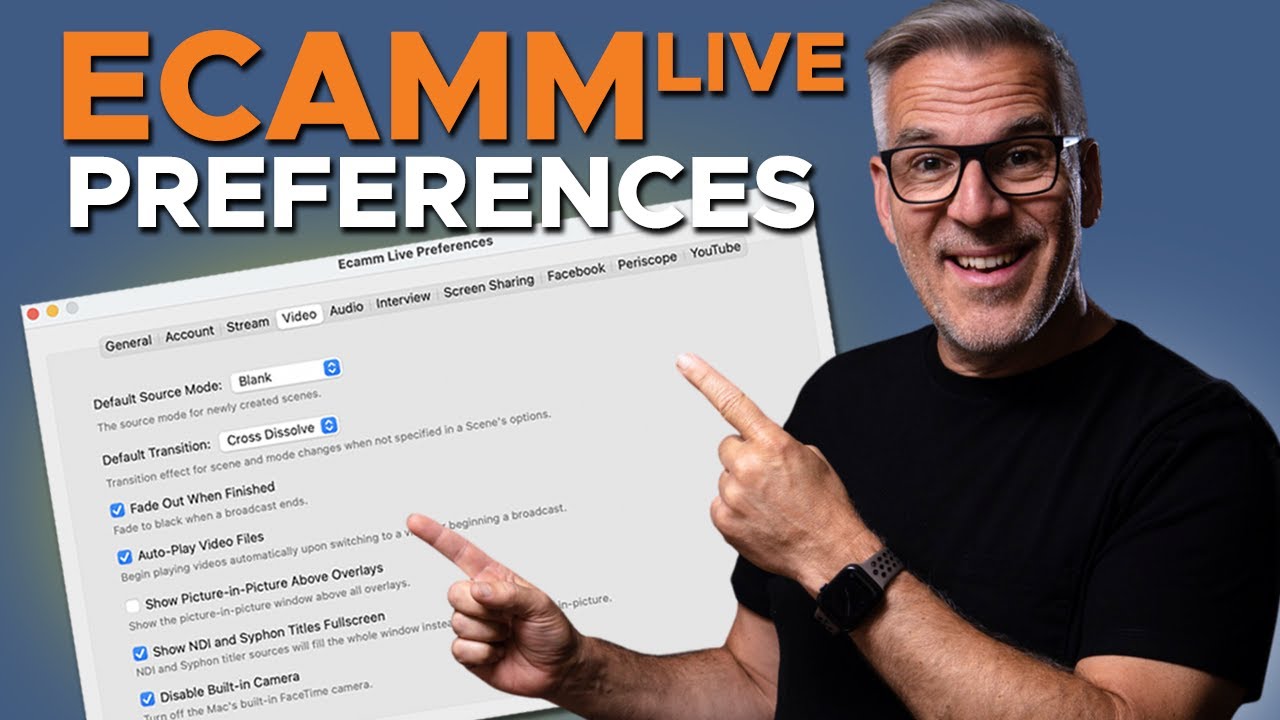 The Best Way To Set Up Your Ecamm Live Preferences in 2022
