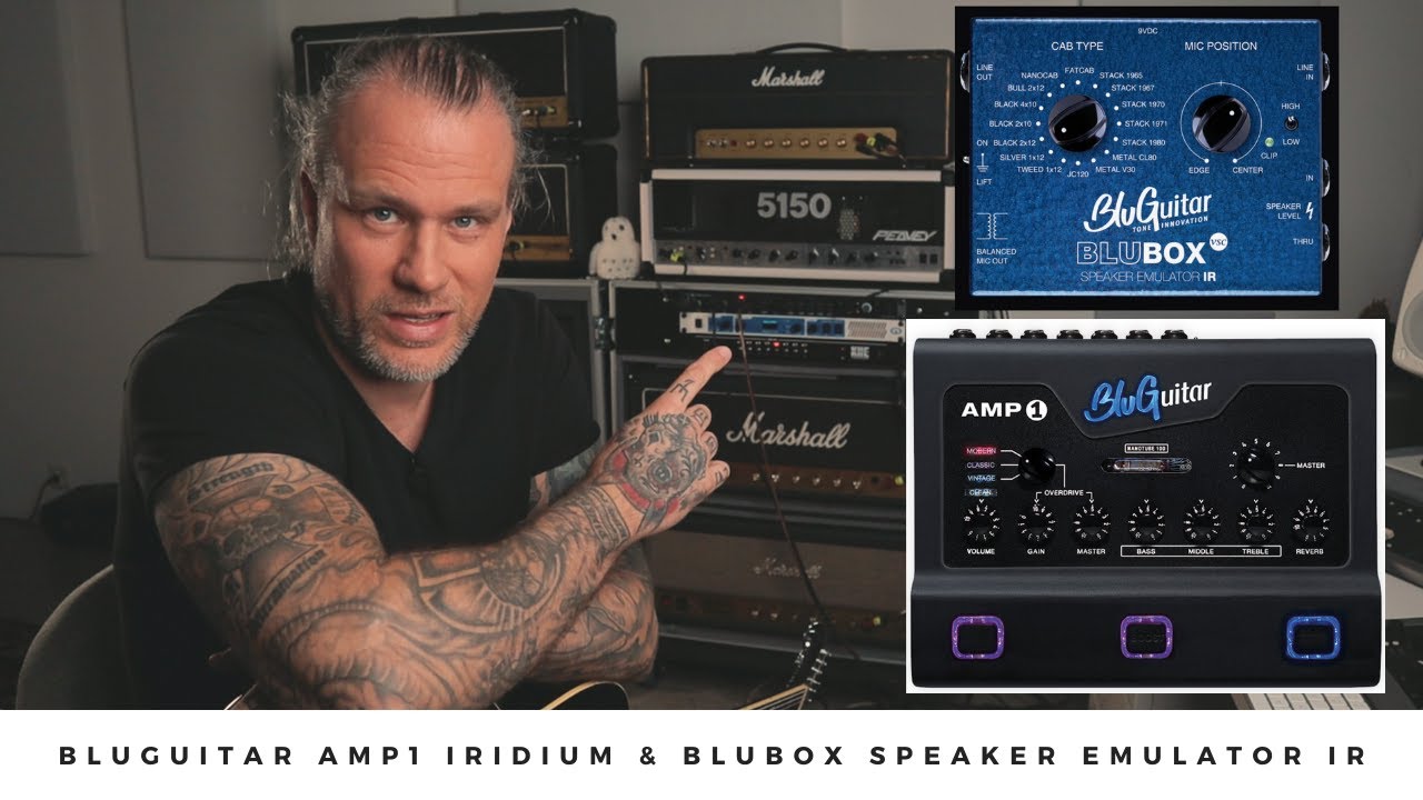 BluGuitar AMP1 IRIDIUM & BluBox SPEAKER EMULATOR IR - Small in size but BIG in sound \m/.