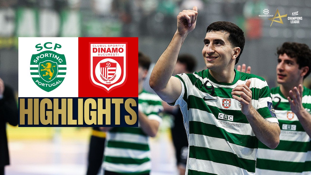 Sporting Clube Portugal 🆚 Dinamo Bucuresti | HIGHLIGHTS | Machineseeker EHF Champions League 2025/26