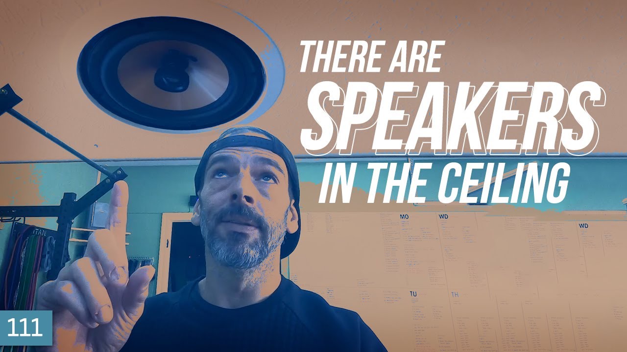 BUDGET GARAGE GYM SPEAKERS! And it what it takes to install them yourself.