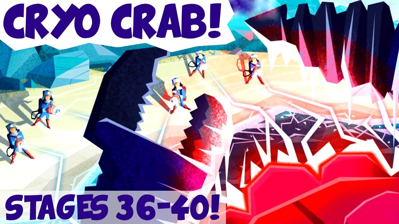 Cryo Crab: Stages 36-40! Huda! Ivan! ✦ 2018 June Mega Crab ✦ Boom Beach