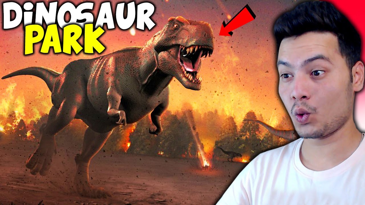 I MADE A HUGE DINOSAUR PARK IN MY ZOO - ROBLOX - ZOO TYCOON