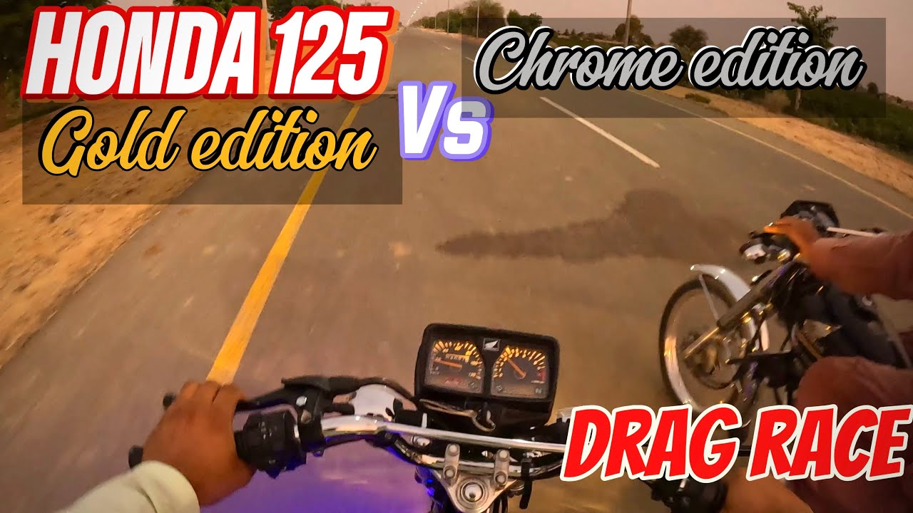 Honda 125 gold edition vs chrome edition