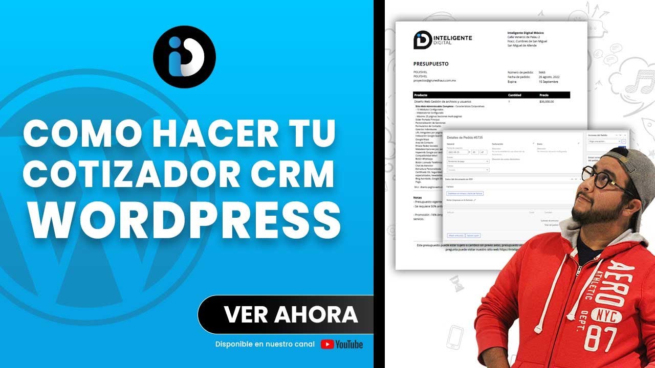 Así hicimos nuestro cotizador CRM en Wordpress 2022