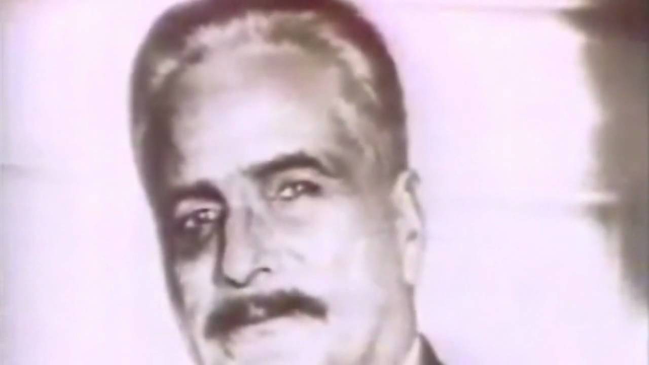 A Nayyar sings Alalama Iqbal - Utho meri duniya ke ghareeboN ko Jaga do(Farman-e-Khuda)