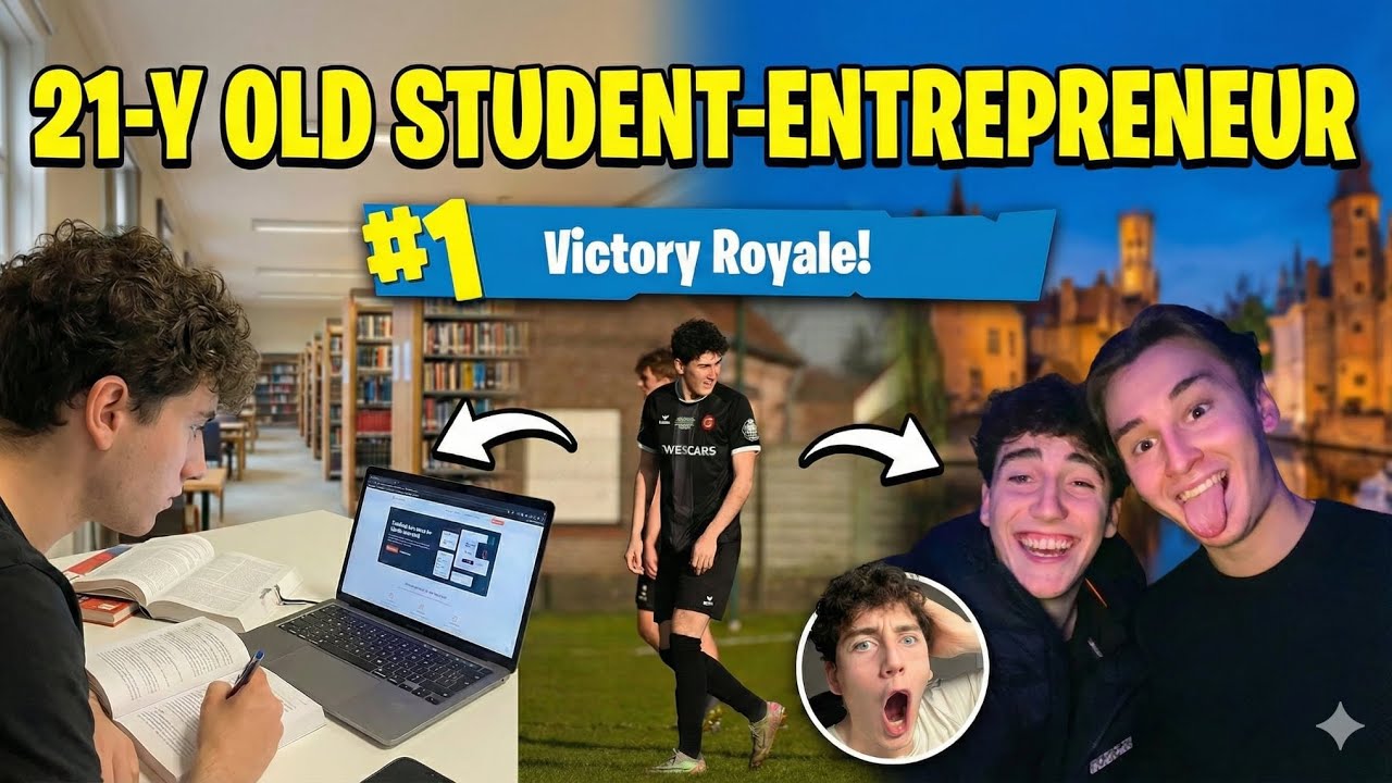 LIFE AS A 21-YEAR-OLD STUDENT ENTREPRENEUR IN BELGIUM