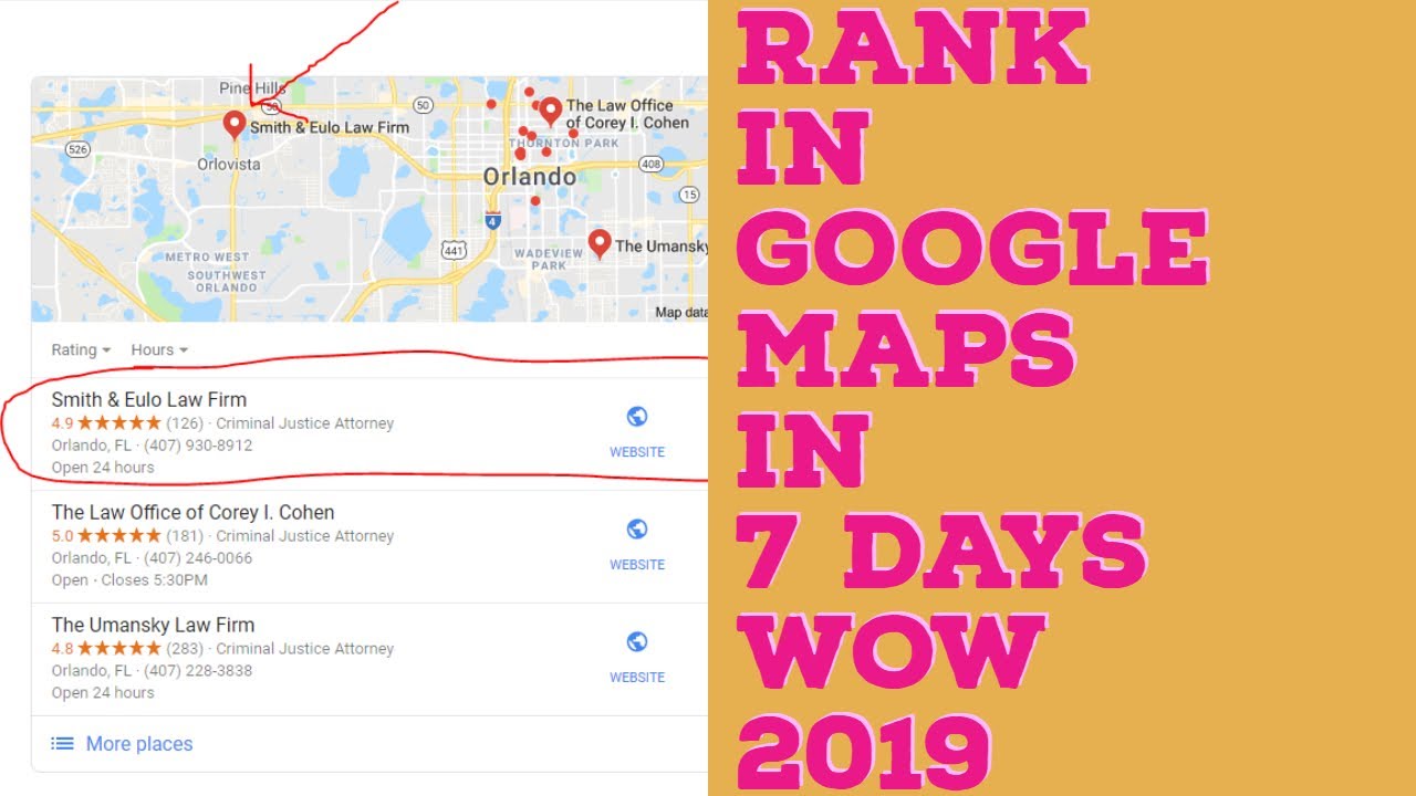 Ranking in Google Maps Fast - Ranking in Google Maps Explained (2019) 🚀 #LocalSEO #Google3Pack