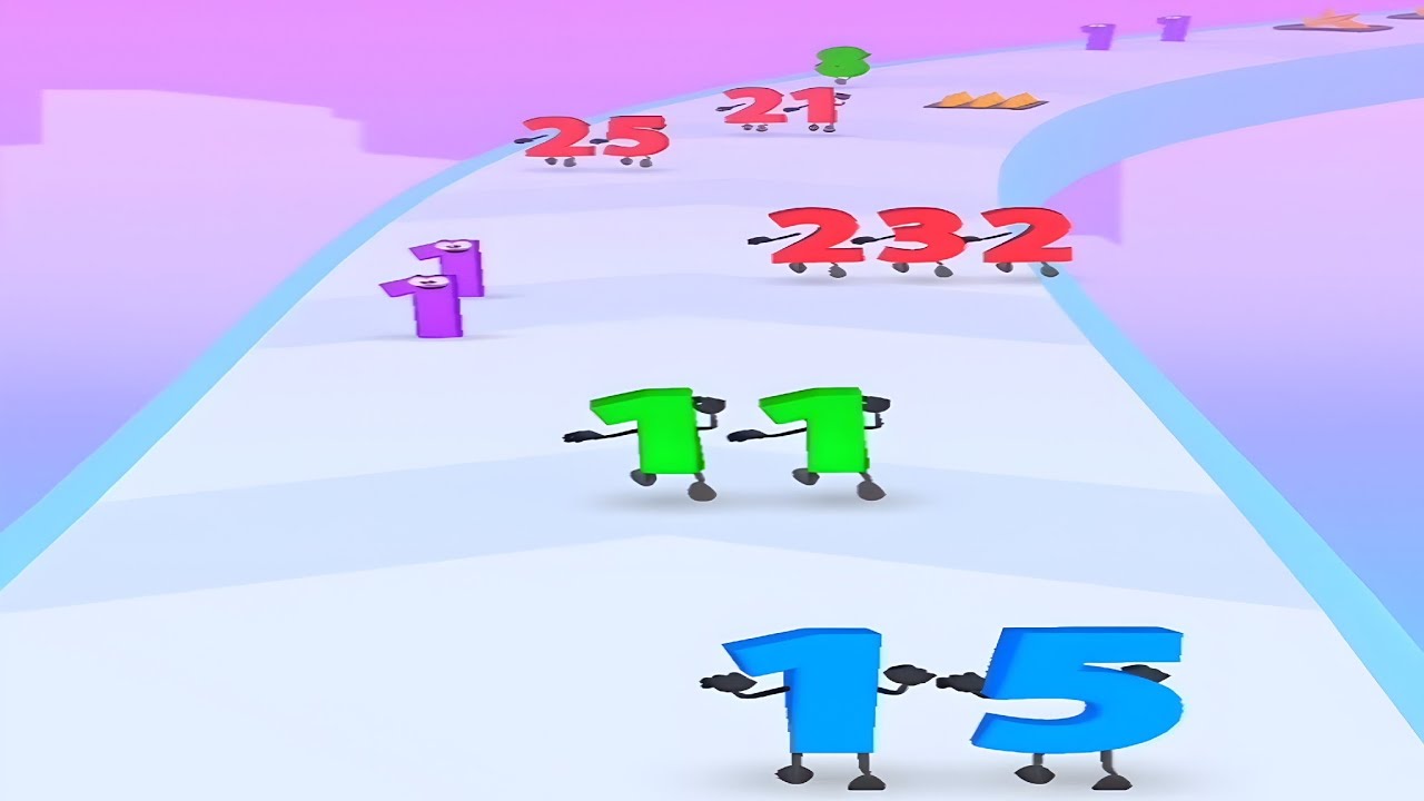 Number Leveling going with higher score collection number Run