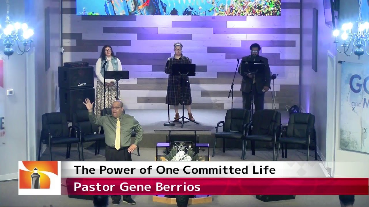 March 15, 2026 | | Pastor Gene Berrios