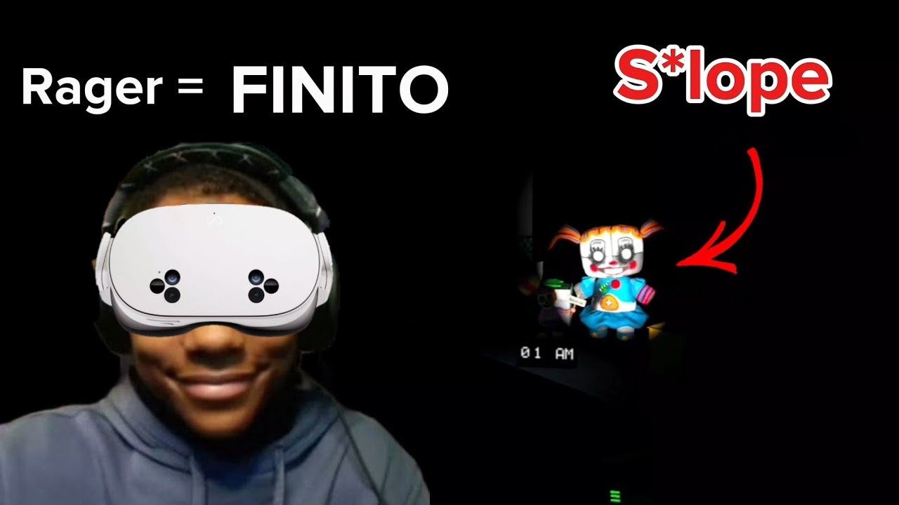 Si je RAGE la vidéo SARRETE !  (FNAF VR)