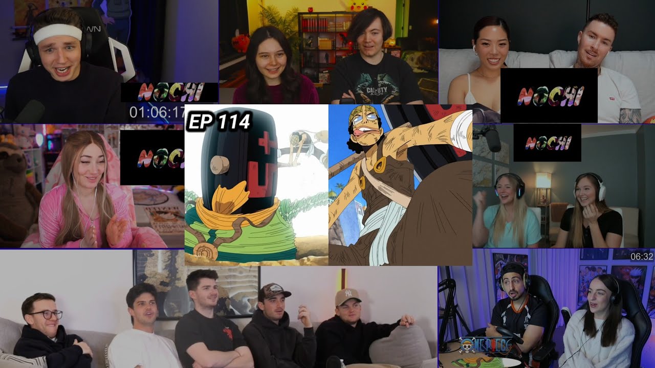 One Piece | Usopp 5-Ton Hammer!!? | Episode 114 | Reaction Mashup