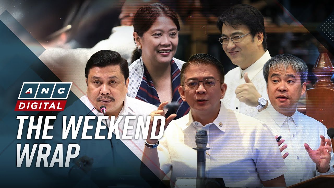 ANC's The Weekend Wrap: Escudero, Estrada, Villanueva, Binay, Revilla tagged in flood mess