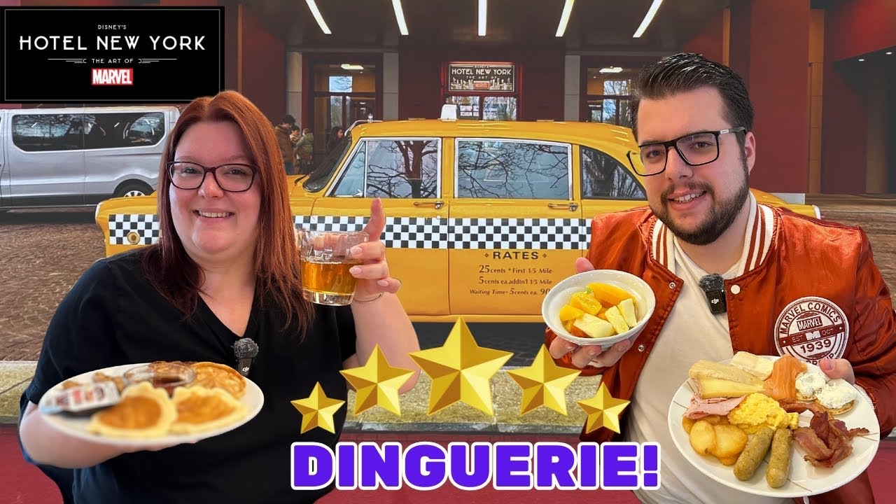 On Teste le Petit-Déjeuner Marvel 🦸‍♂️ à l’Hôtel New York – Disneyland Paris !